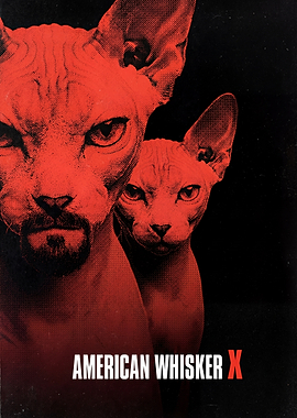 American History X Cat Parody Movie Poster