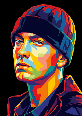 Eminem Pop Art Portrait