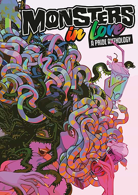 Monsters in Love Pride Anthology Cover