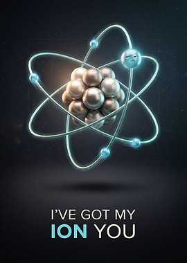 Funny Science Pun Chemistry Atom