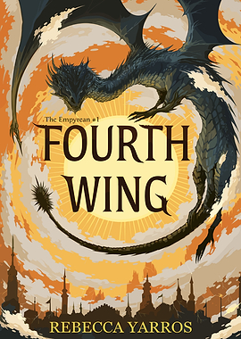 Fourth Wing Book Cover