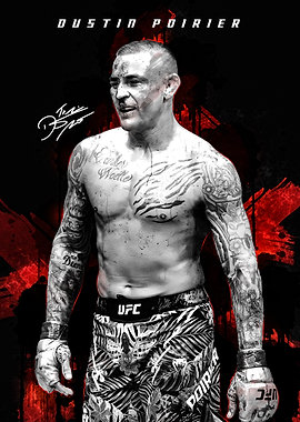 Dustin Poirier UFC Fighter Portrait