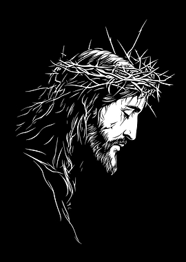 Jesus Christ with Crown of Thorns