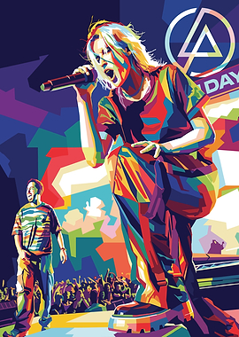 Linkin Park WPAP Art