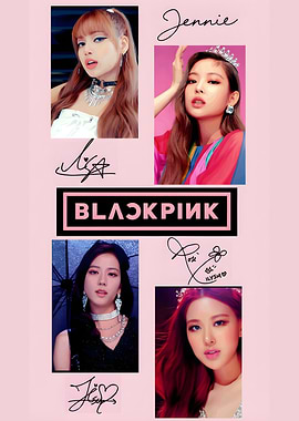 BLACKPINK Members Collage