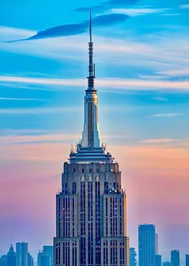 Empire State Building at Sunset