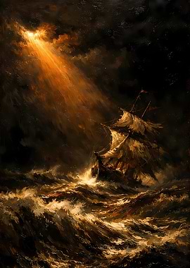 Ship in a Storm