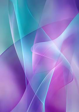 Abstract Swirling Light Forms