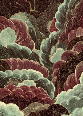 Abstract Floral Pattern