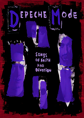 Depeche Mode Songs of Faith and Devotion Album Art