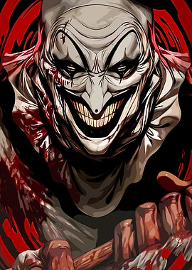 Terrifier Art the Clown Illustration