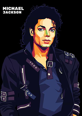 Michael Jackson Pop Art Portrait