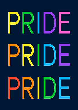 Pride Text Art
