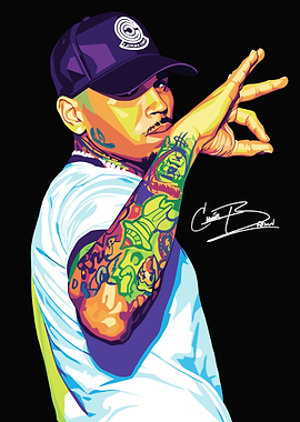 Chris Brown Potrait