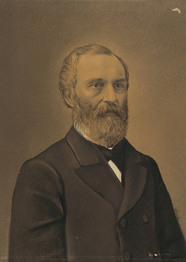 Portrait of a Bearded Man in a Suit