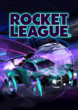 Rocket League Game Cover Art
