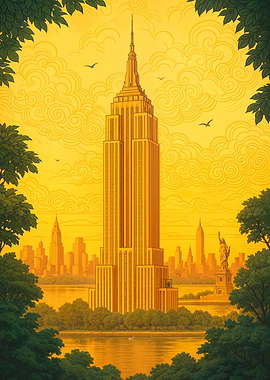 Empire State Building at Dawn