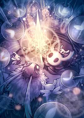 Hollow Knight Characters and Light