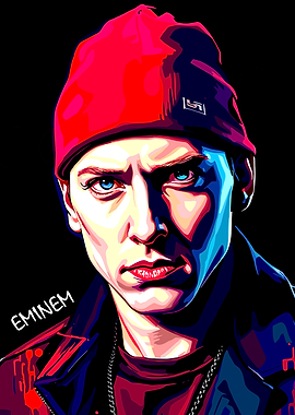 Eminem Pop Art Portrait