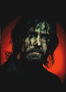 Dark Portrait of a Man