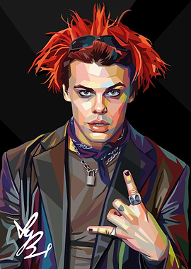 Yungblud Pop Art Portrait