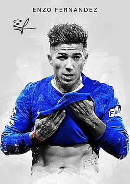 Enzo Fernandez Portrait