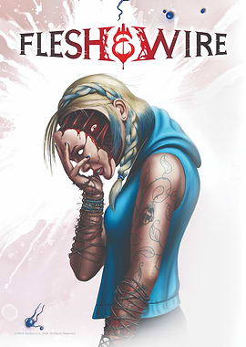 Flesh & Wire Announcement Poster