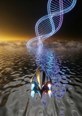 Futuristic DNA Exploration