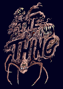 The Thing Movie Poster Art