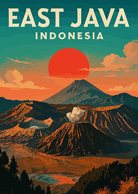 Mount Bromo Indonesia Landscape Travel