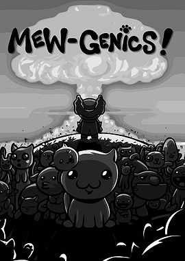 Mew-Genics! Cat Apocalypse Poster