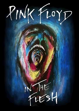 Pink Floyd In The Flesh Album Art