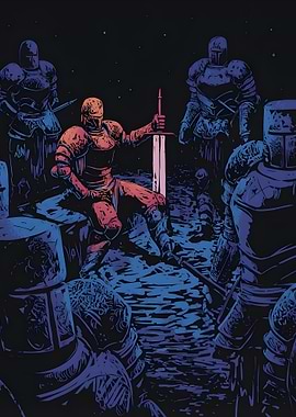 Knights in a Dark Setting