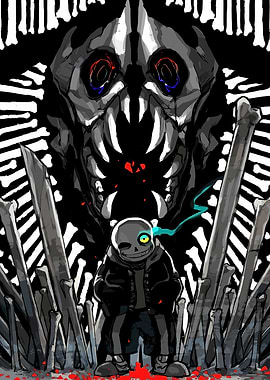 Sans and Gaster Blaster