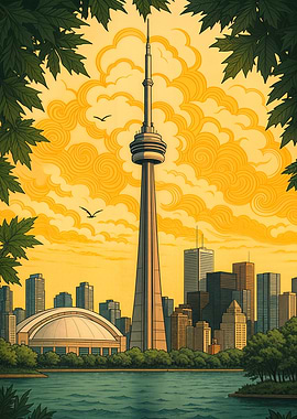 The CN Tower at Dawn