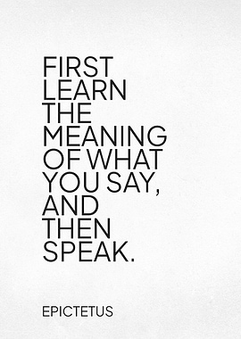 Stoicism Philosophy - Epictetus Quote