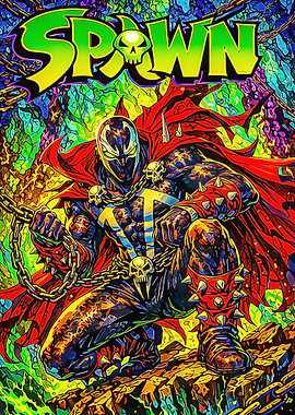 Spawn Comic Book Cover