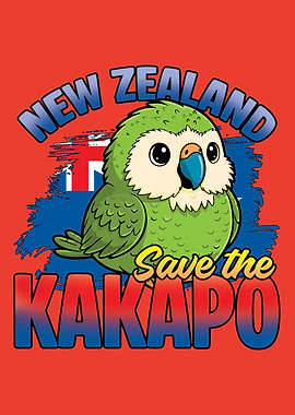 Save the Kakapo New Zealand