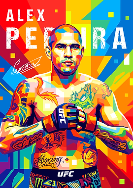 Alex Pereira Pop Art Portrait