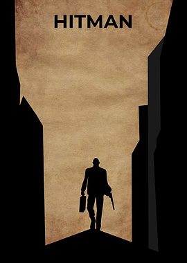 Hitman Minimalist Poster