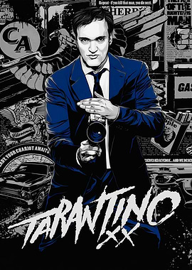 Quentin Tarantino Poster