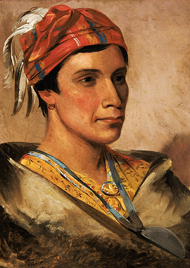 Portrait of a Native American Man