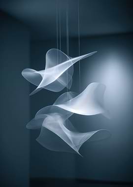 Abstract Hanging Sculptures