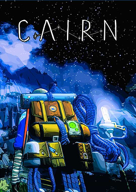Cairn: Climber Backpack under starry sky