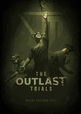 The Outlast Trials Video Game Poster
