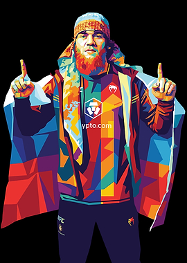 Sharabutdin Magomedov Pop Art Wpap