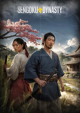 Sengoku Dynasty Game Poster
