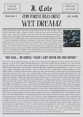 J. Cole Wet Dreamz