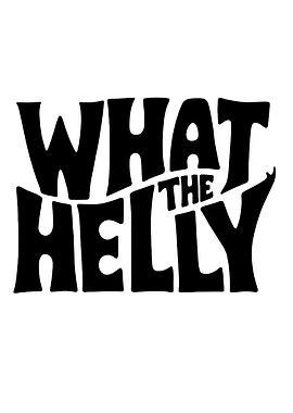 What The Helly Text Art