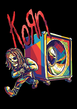 Korn Skeleton Pushing Speaker